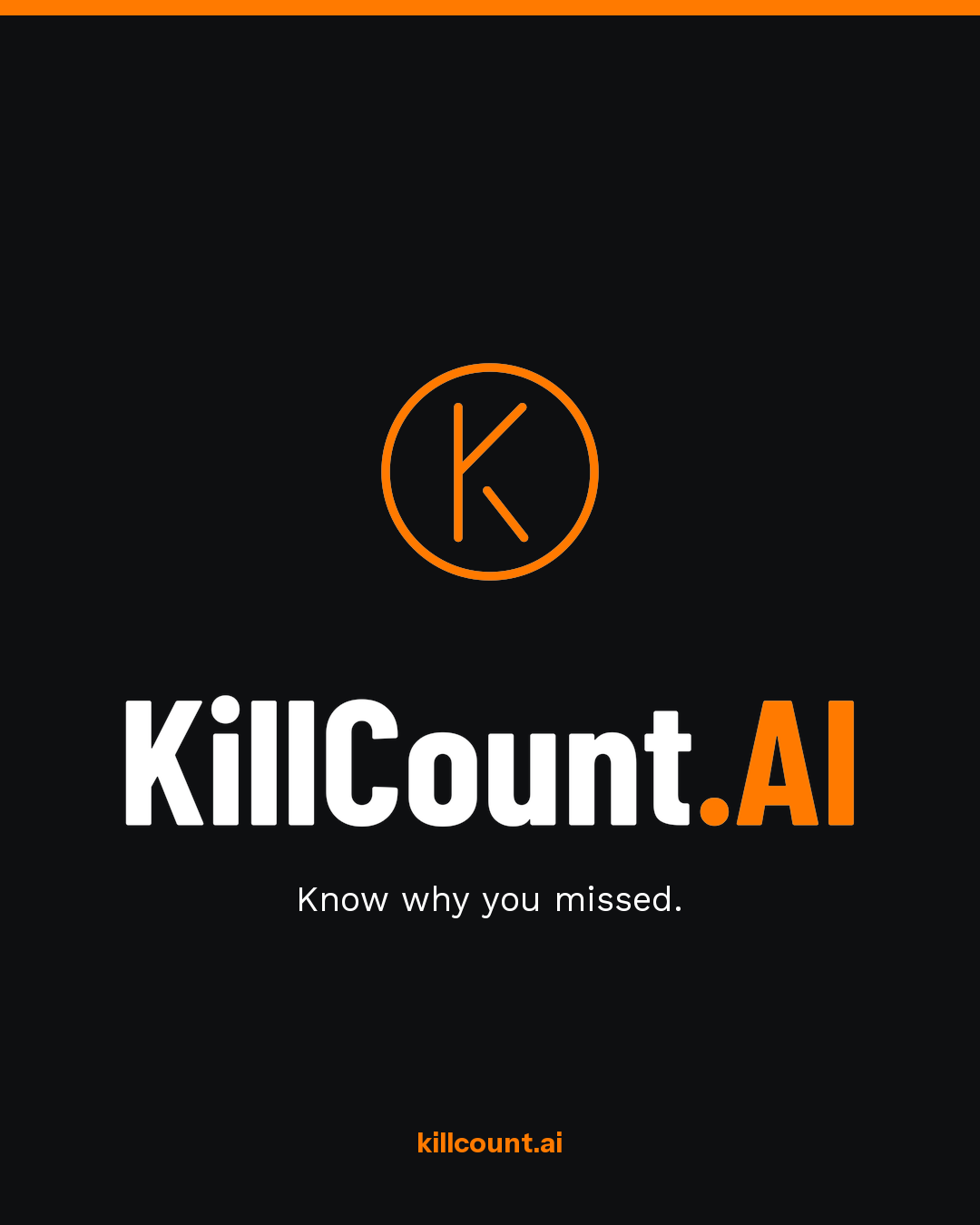 KillCountAI Feed post (portrait)